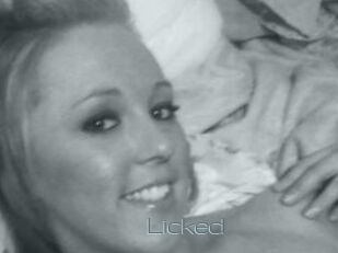 Licked